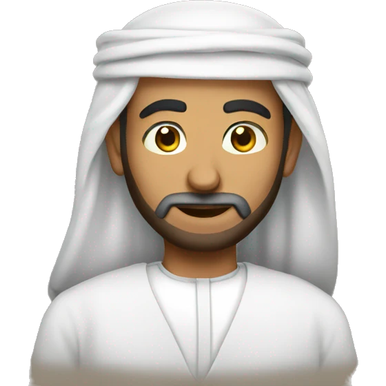 Arab man emoji