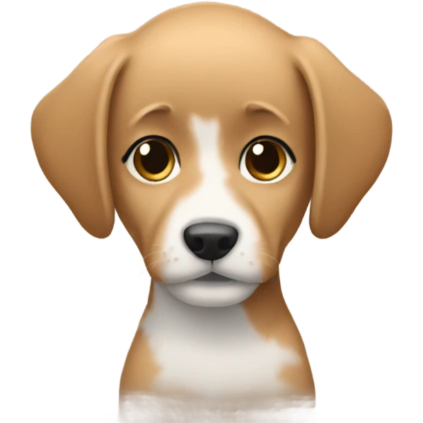 a puppy person emoji
