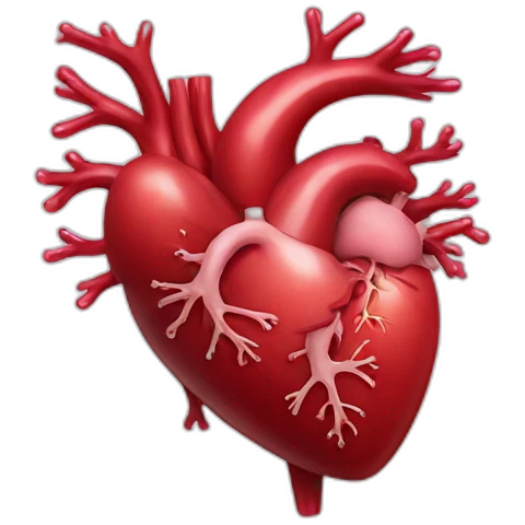 Heart organ emoji