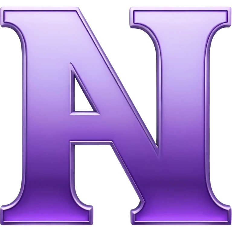 purple alphabet emoji