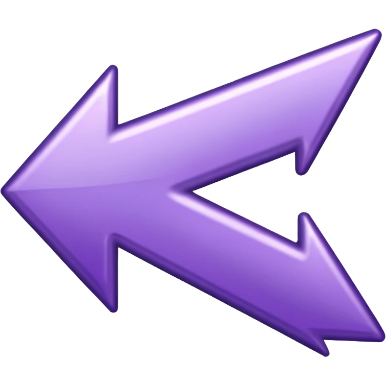 seta para direita roxa emoji