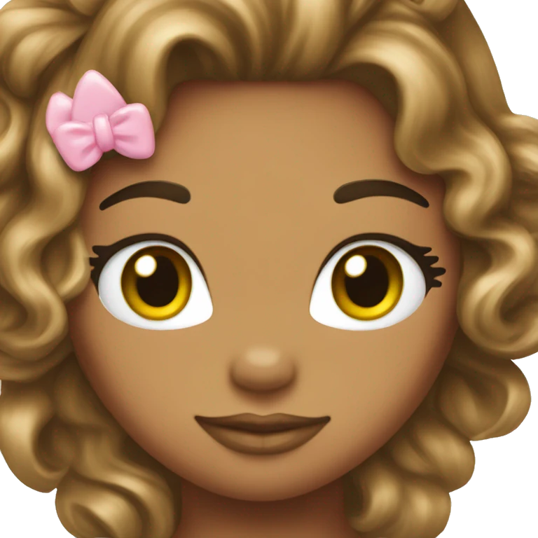 Hello kitty bronceada emoji