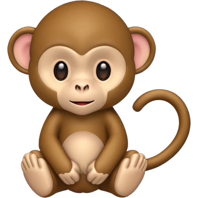Love monkey emoji