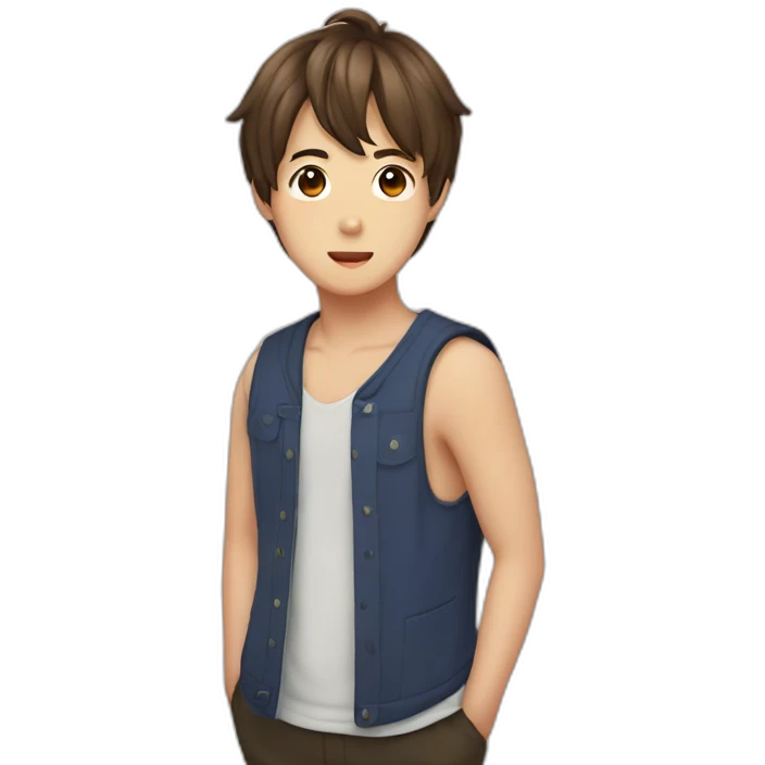 Jin handsome emoji