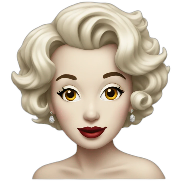 Marilyn Monroe emoji