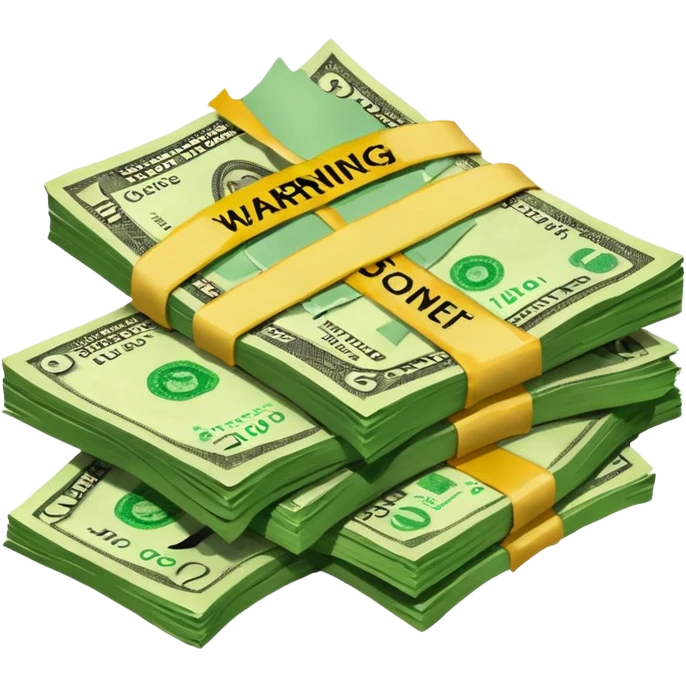 Precaution from scam  emoji