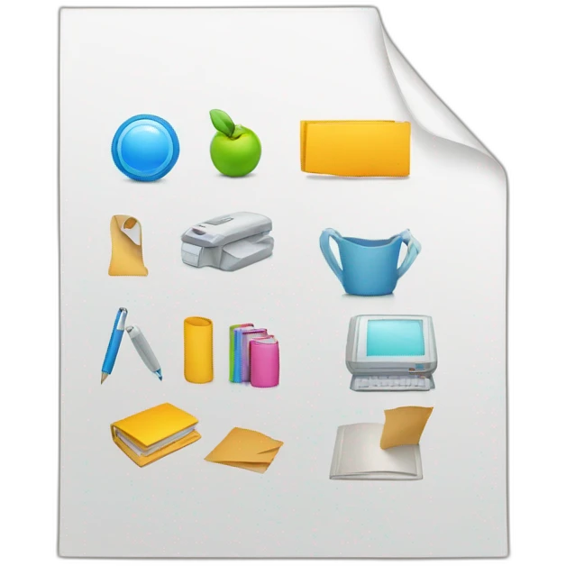 catalog document emoji