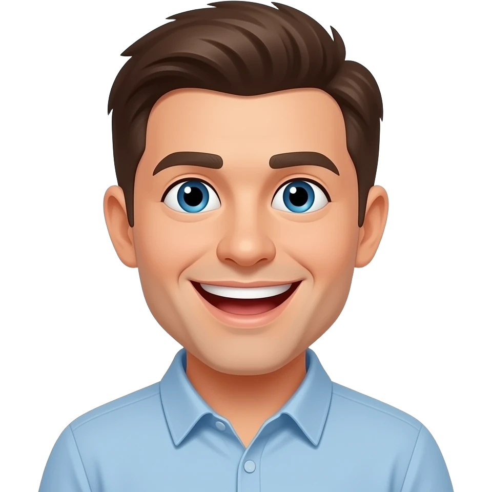 Create a Laugh reaction emojis for a new social media app emoji