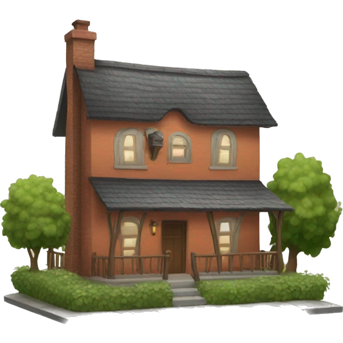 house in the village emoji