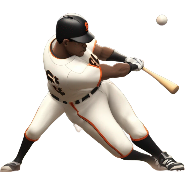 SF Giants player beating LA Dodgers  emoji