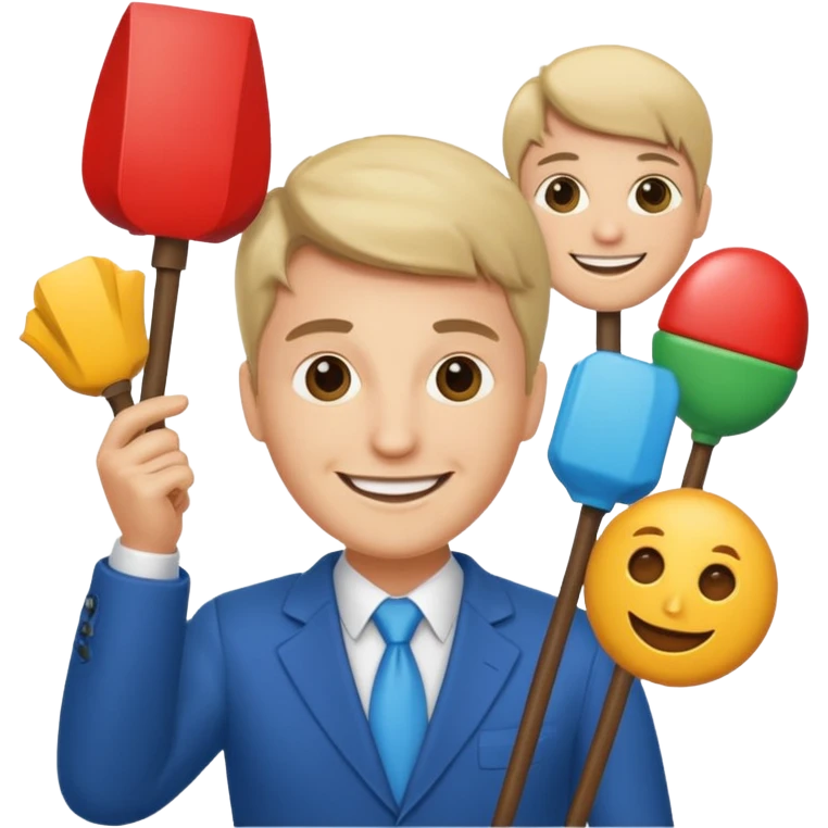 marketing expert with props

 emoji