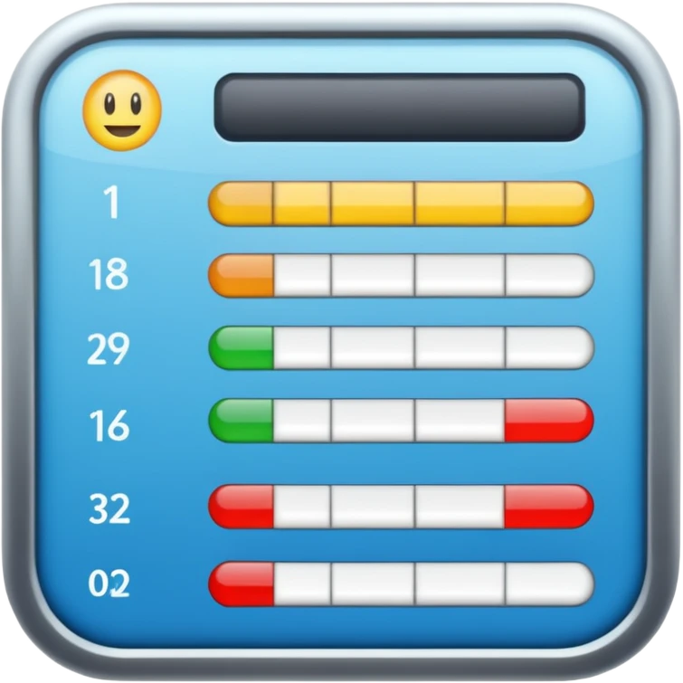 test score (table) emoji