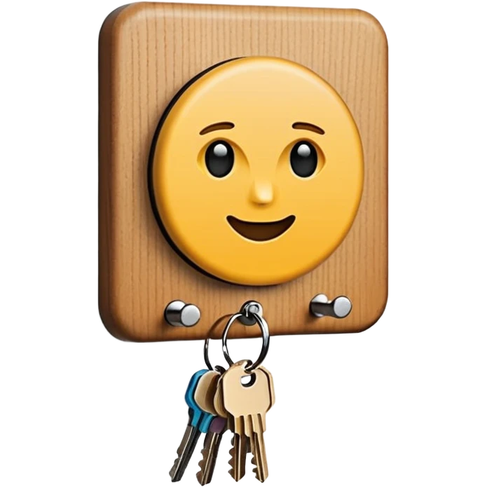 Wall Key holder emoji