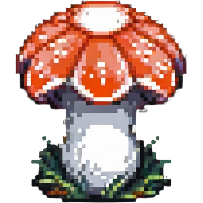 glowing mushroom emoji