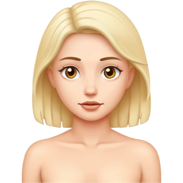 Naked woman emoji