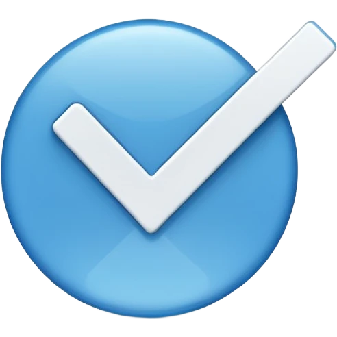 Centang biru emoji