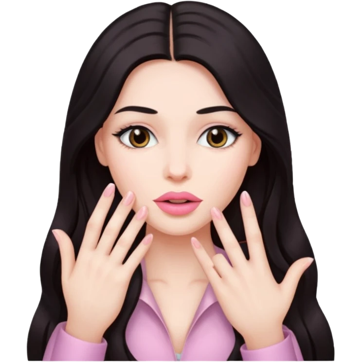 1 nude females with her fingers in her vagina emoji
