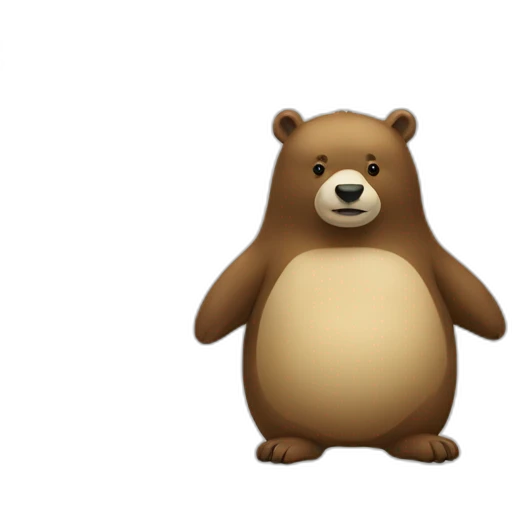 Je veux un ours sur un pingouin emoji