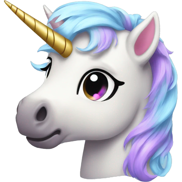 magical unicorn looking colt  emoji