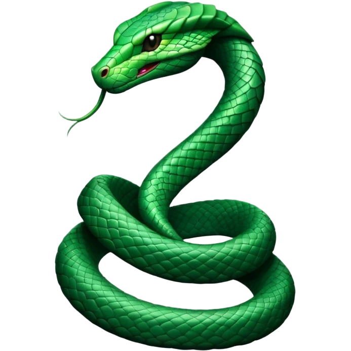 green viper sexy emoji