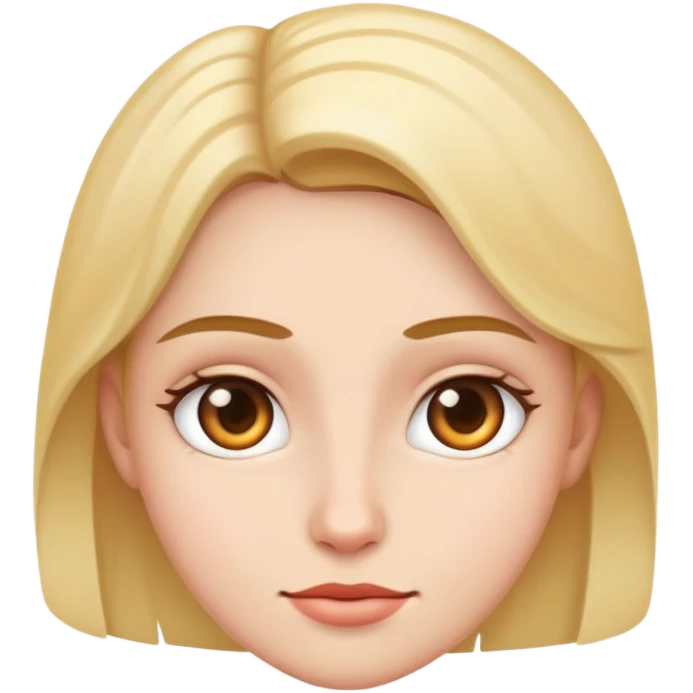 Looking over emoji