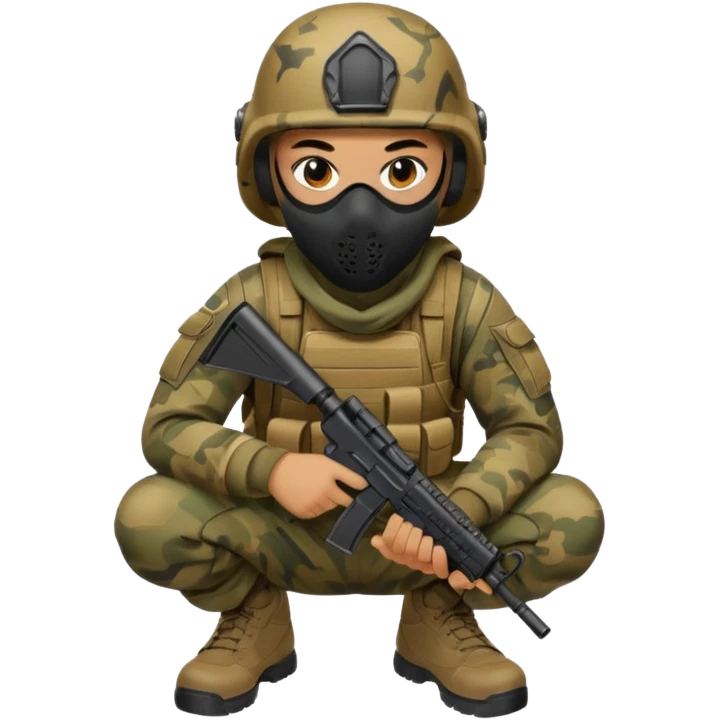 soldier-crouching-with-tactical-mask emoji