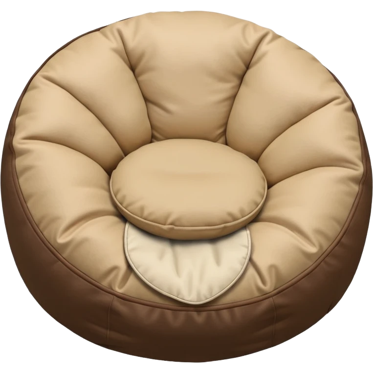 bean bag chair topdown emoji