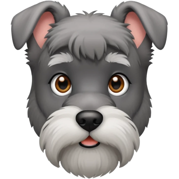 Cute Schnauzer  emoji