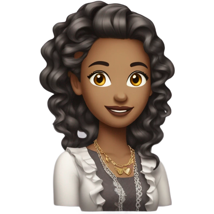 coquette trendy girl  emoji