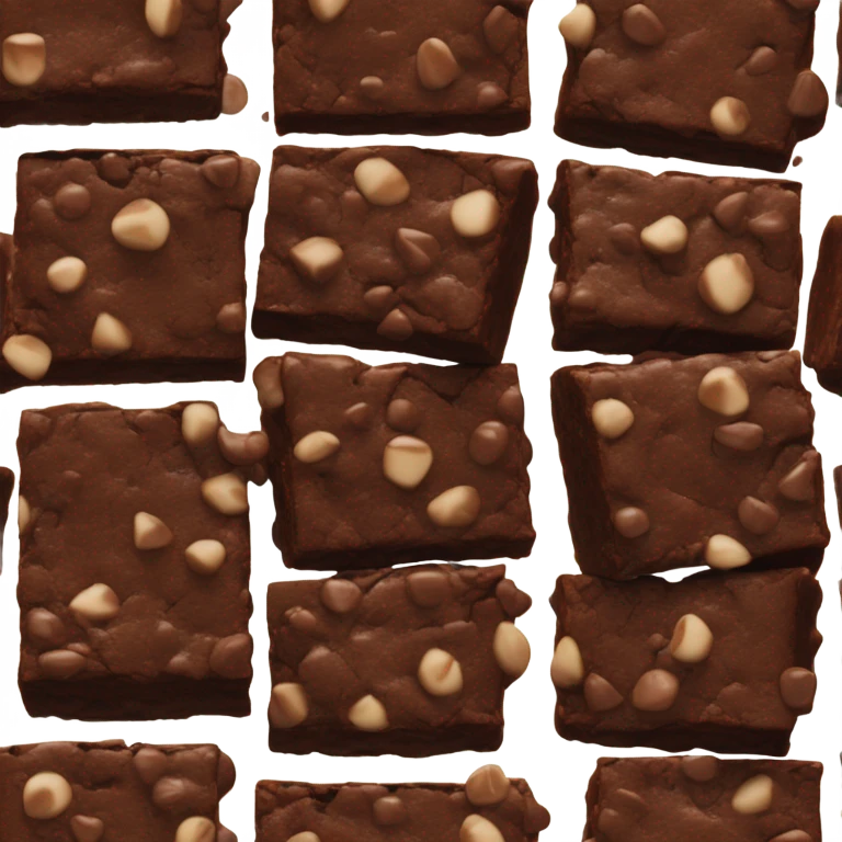 brownie emoji