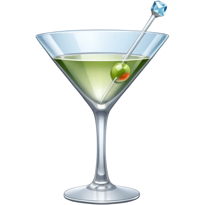 empty martini glass emoji