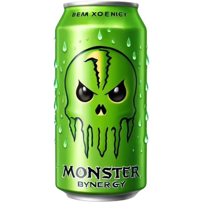 Monster energy drink emoji