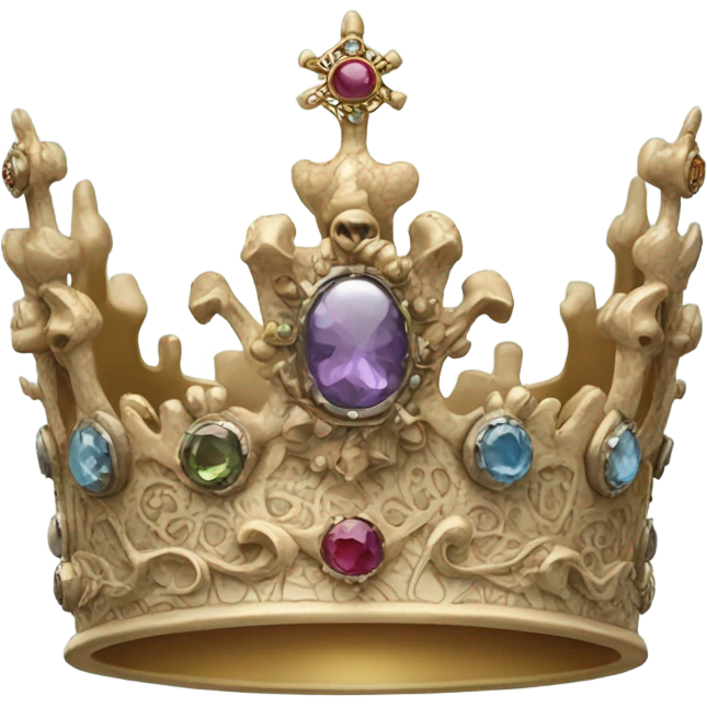 👑💀 emoji