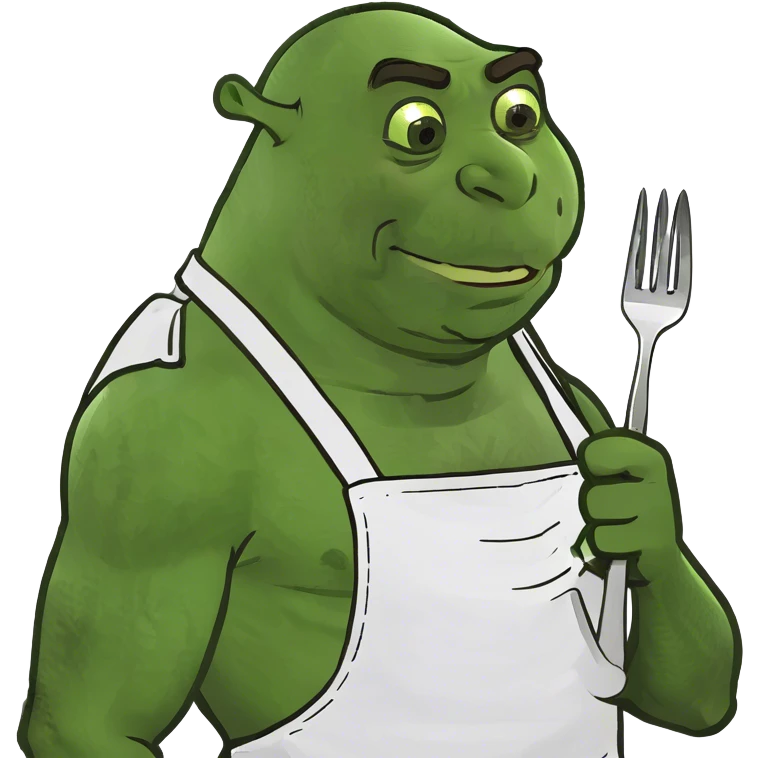 Hungry sherek emoji