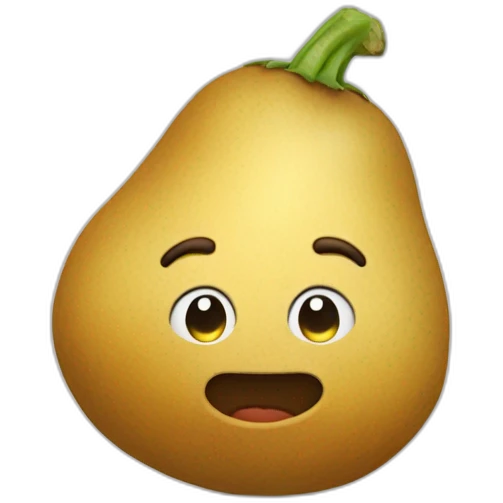 Patate qui rigole emoji
