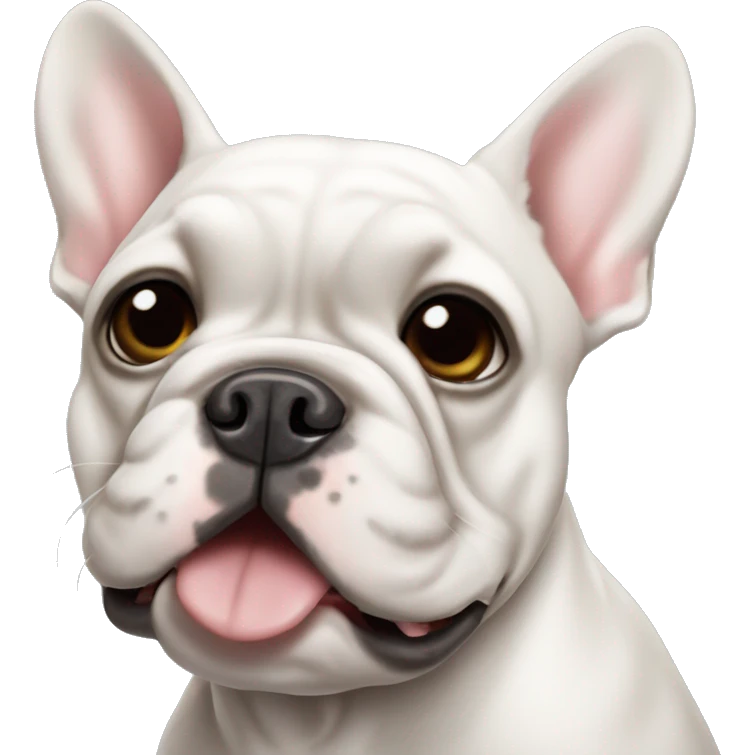 French bulldog Merle colour  emoji