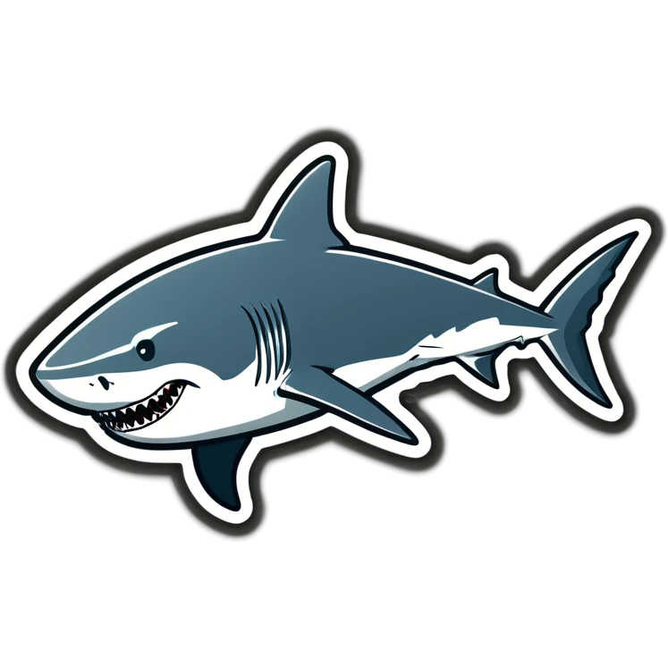 Shark in boots “Nike” emoji