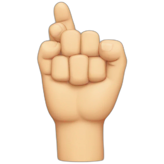 Thumb war emoji