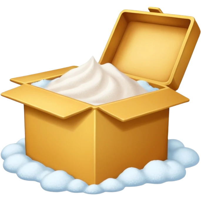 box with powder emoji