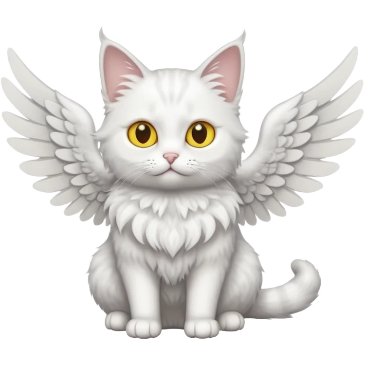 Cat with wings emoji