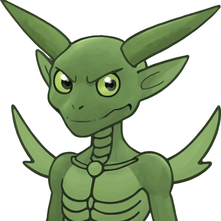 Skeletal Splashy Glacial Spectrobes-Lunala-Pokémon emoji