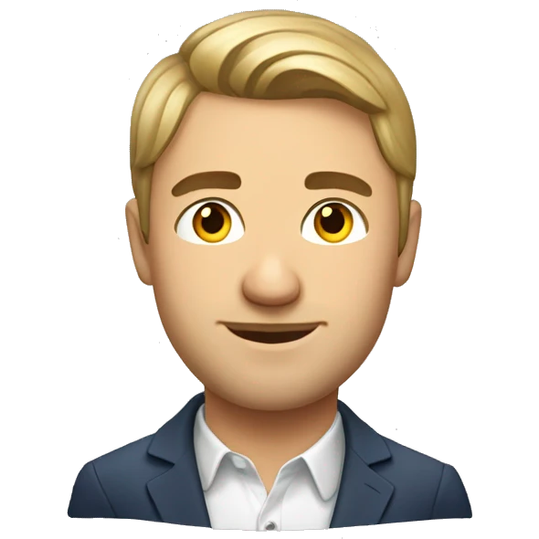 Handsome Russian guy emoji