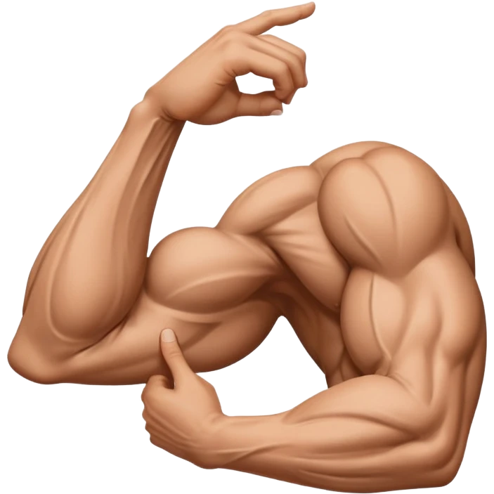 Tefilin on muscle emoji