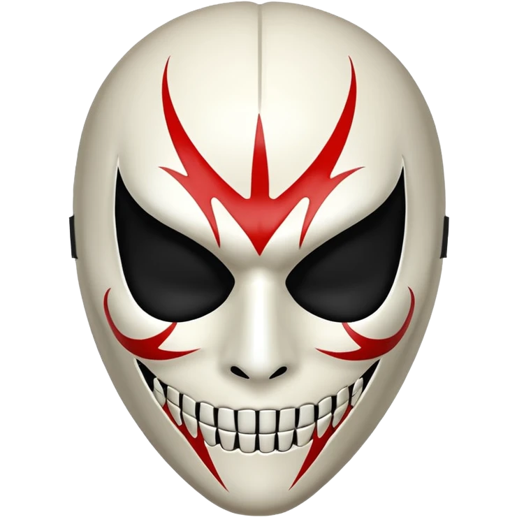 Ichigo hollow mask, cracked emoji