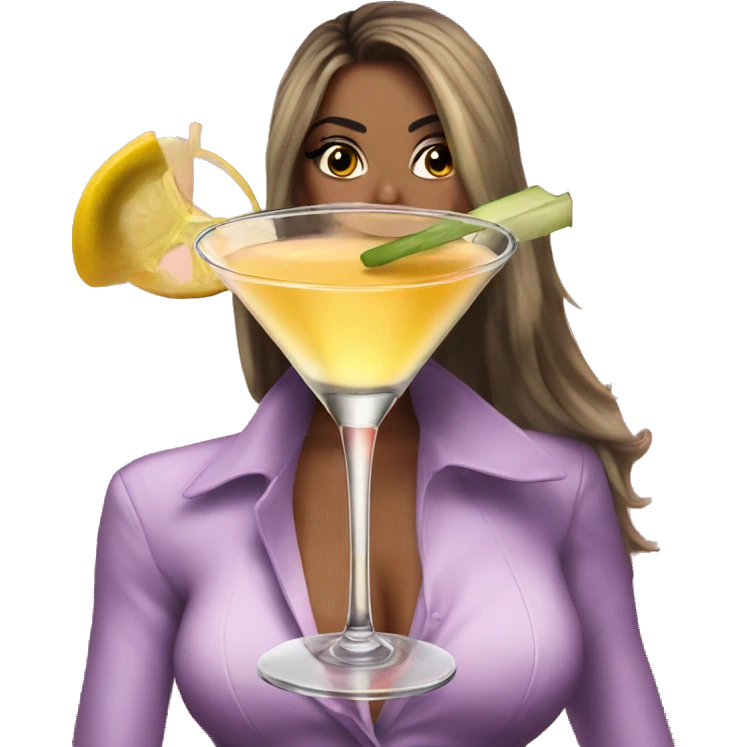 Pornstar martini emoji