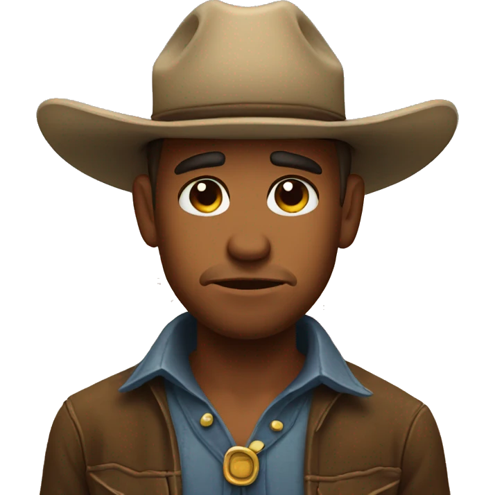 sad cow boy emoji emoji