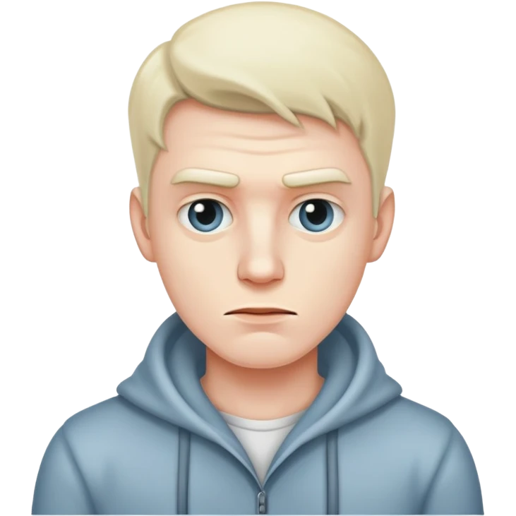 Cold man who is mogging emoji