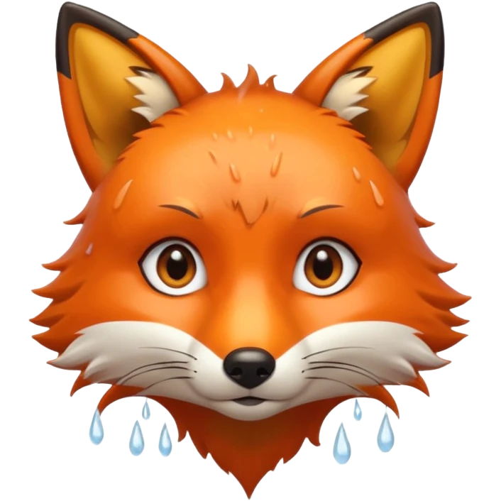 wet fox emoji