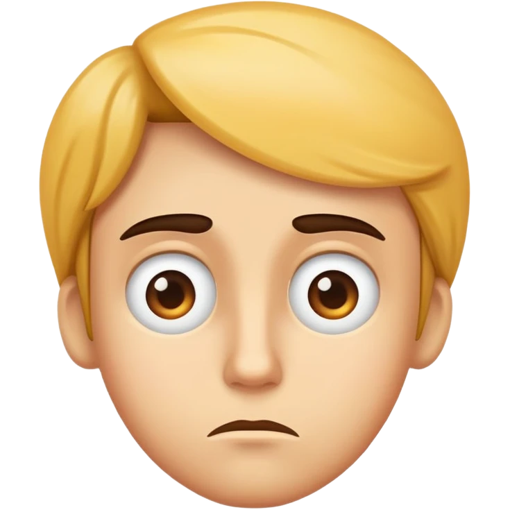 Regarde non convainquant  emoji