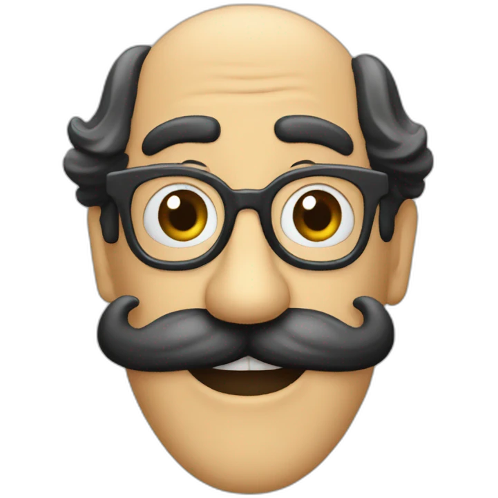 Groucho marx emoji